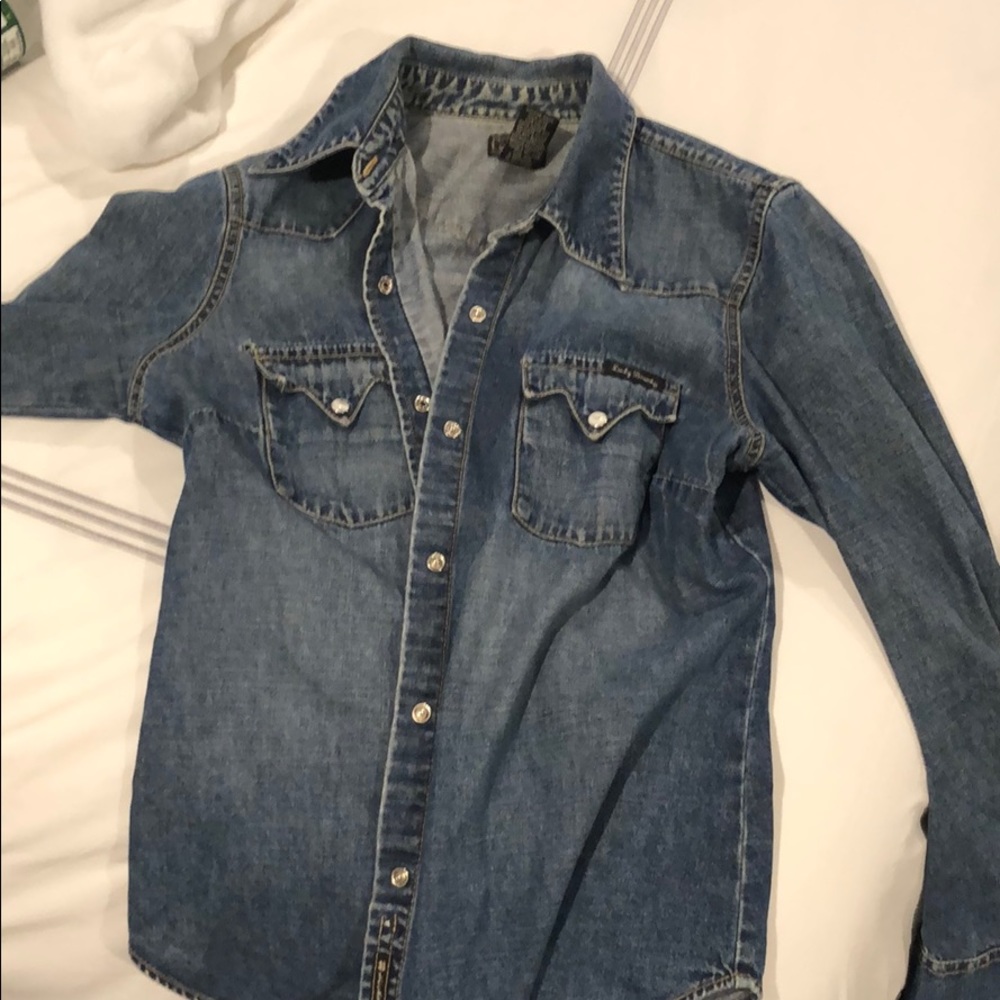 Denim shirt